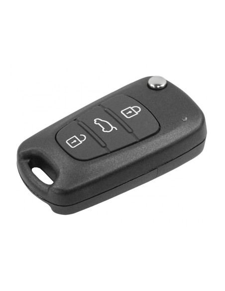 Guscio Chiave Telecomando 3 Tasti con Lama TOY48 Batteria Su Circuito Senza Transponder Per Hyundai I20 I30 IX20 IX35 Kia