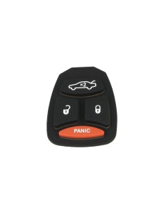 Gommino 4 Tasti Ricambio per Telecomando Guscio Chiave Per Auto Jeep Dodge Chrysler