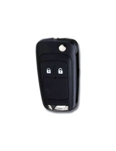Guscio Chiave Telecomando 2 Tasti  con Lama HU100 Batteria In Custodia Senza Transponder Per Chevrolet Cruze Spak Aveo Captiva M