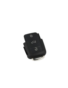 Guscio Chiave Telecomando 3 Tasti Senza Lama e Transponder Batteria In Custodia Per VW Polo Golf Passat Seat Ibiza Leon Exeo Alt