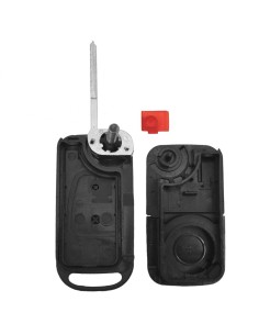 Guscio Chiave Telecomando 2 Tasti con Lama HU64 Batteria In Custodia Senza Transponder Per Mercedes Benz Classe S G M V B C A E  2