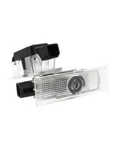 Kit Luci Led Logo Proiettori Auto Portiere Per Alfa Romeo 159 166 Mito Giulietta Giulia Stelvio Spider 12V 5W 2