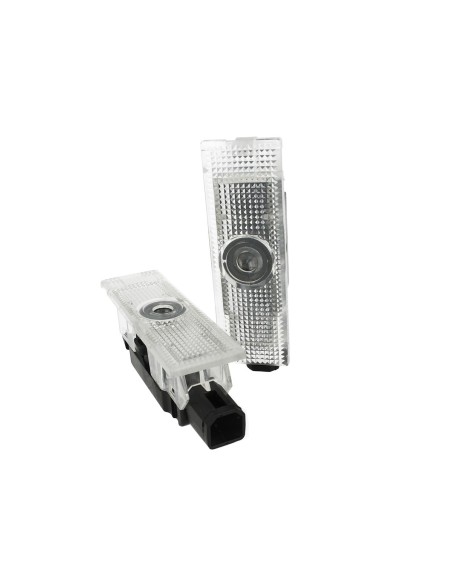 Kit Luci Led Logo Proiettori Auto Portiere Per Alfa Romeo 159 166 Mito Giulietta Giulia Stelvio Spider 12V 5W