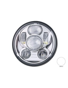Faro Led Rotondo 5,75 Pollici 40W Headlight Per Moto Harley Davidson