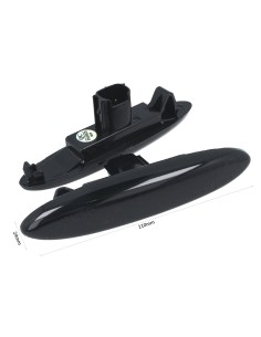 Kit Freccia Laterale a Led Side Marker Dinamica Lente Fume Lexus IS250 Toyota UZZ40 Highlander OEM 81730-30131