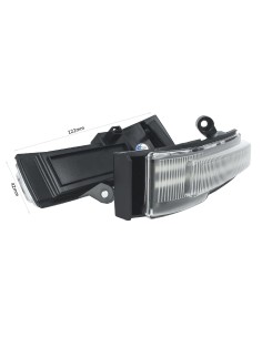 Kit Freccia Led Specchietto Retrovisore Dinamico Sequenziale Ford F150 Dopo 2015 GL74-13B382-A Lente Trasparente Arancione