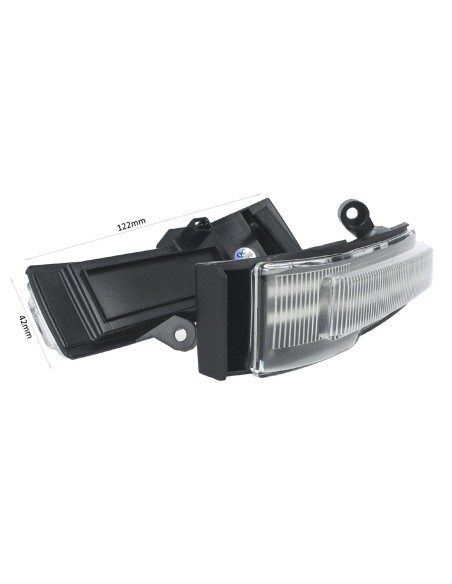 Kit Freccia Led Specchietto Retrovisore Dinamico Sequenziale Ford F150 Dopo 2015 GL74-13B382-A Lente Trasparente Arancione