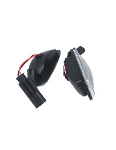 Kit Freccia Laterale a Led Side Marker Dinamica Lente Trasparente Land Rover Discovery 2 Defender Freelander 1 OEM XGB000030L 2