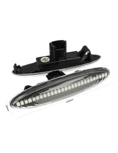 Kit Freccia Laterale a Led Side Marker Dinamica Lente Trasparente Lexus IS250 IS350 Toyota Highlander Kluger GSU 4 OEM 81730-301