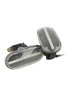 Kit Freccia Laterale a Led Side Marker Dinamica Lente Trasparente Per Honda Civic Del Sol S2000 Acura Integra 2
