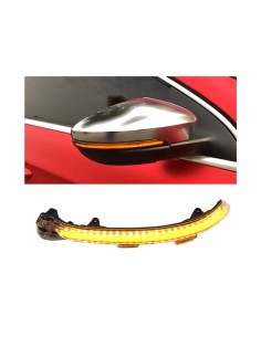 Kit Freccia Specchietto Retrovisore Led VW Golf 7 E-Golf Sportsvan Touran Lente Fume Arancione Dinamico Sequenziale 2