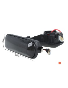 Kit Freccia Laterale a Led Side Marker Dinamica Lente Fume Honda Civic Ballade Hatchback Sedan 1995-1999
