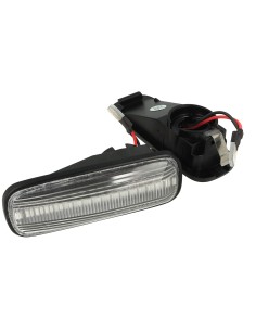 Kit Freccia Laterale a Led Side Marker Dinamica Lente Trasparente Honda Civic Ballade Hatchback Sedan 1995-1999 2
