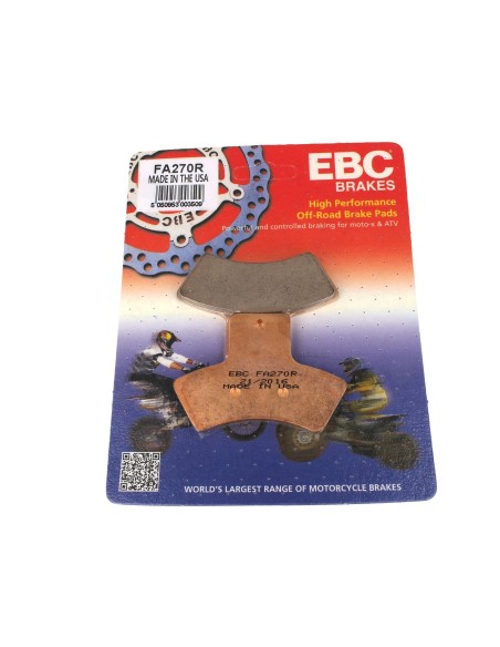 EBC Brakes Pastiglie Moto R Polaris ATV Posteriore FA270R 755ATS Per Quadzilla Made In USA