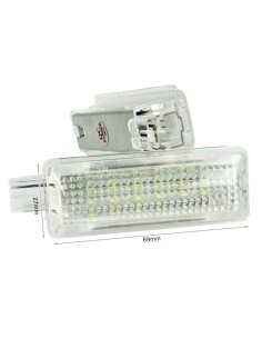 Kit Luci Bagagliaio Baule A Led Ford Focus Kuga 12V 3W Canbus No Errore