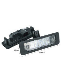 Kit Luci Targa Led Per Ford Flex Taurus Mustang Focus Fusion Mercury Sable Milan