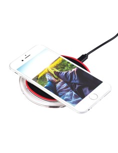 Caricabatterie Wireless Charger QI 5V 1A Cavo Micro USB Incluso 2