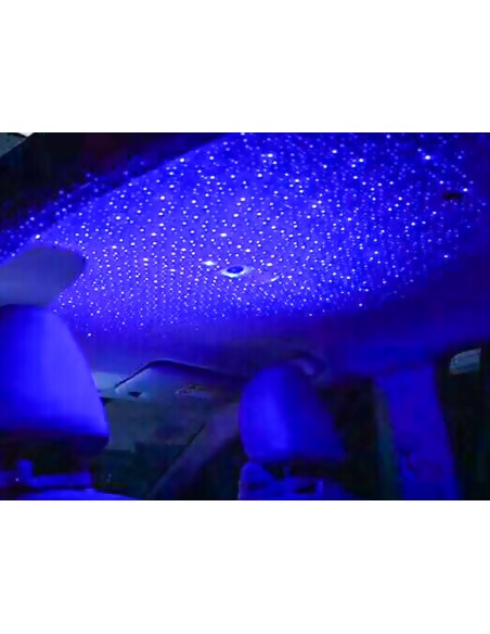 USB Laser Star Ceiling Lamp Cielo Stellato Rosso Blu Atmosfere Decorativi Per Auto Casa Con Interruttore