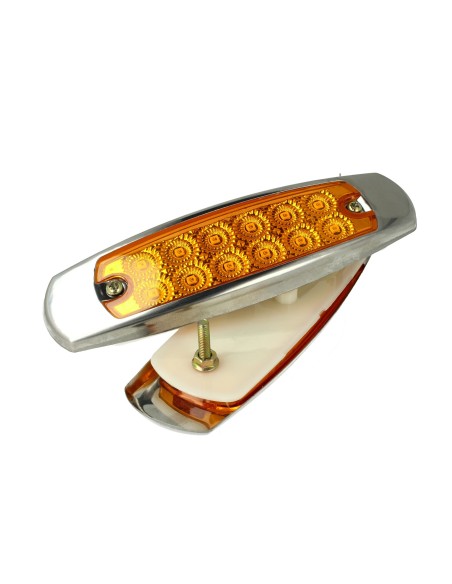 Kit Luci Fanali Arancione 24V 12V Luci Ingombro Cortesia Targa Cupola Cappa Del Camion Bus Barca Furgone