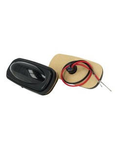 Kit Luci Fanali Fume Colore Rosso 24V 12V Luce Ingombro Cortesia Cupola Cappa Del Camion Bus Barca 2