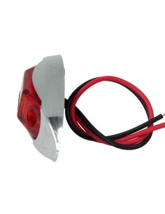10 Pezzi Fanali Laterali Led 24V 12V Colore Rosso Per Luci Ingombro Cortesia Targa Cupola Cappa Camper Trattore Autocarro Barca 2