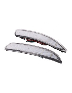 Kit 2 Fanali Posteriori A Led Trasparente Luce Bianco Rosso Per BMW E70 E71 X5 X6 2007-2013 2