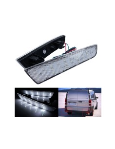Kit 2 Fanali Posteriori A Led Trasparente Luce Rosso Bianco Per Mercedes Benz Vito Box W447 OEM A4478260140