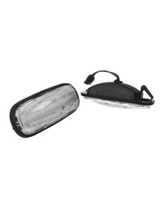 Kit Freccia Laterale a Led Side Marker Lente Trasparente Luce Arancione Per Land Rover Discovery 2 Freelander 1 OEM XGB100310L 2