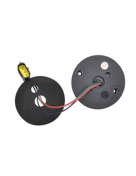 Kit 8 Fanali Led Anteriore Posteriori Laterali Lente Nero Fume Per Land Rover Defender 1983-2016 Compreso Relay CF14