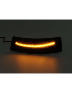 Kit Freccia Laterale a Led Side Marker Lente Nero Fume Luce Arancione Per BMW Serie 3 F30 OEM 63147847205 63147847206 2