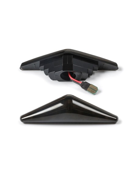 Kit Freccia Laterale a Led Side Marker Lente Nero Fume Luce Arancione Per Ford Focus MKI Mondeo MK3 1065645