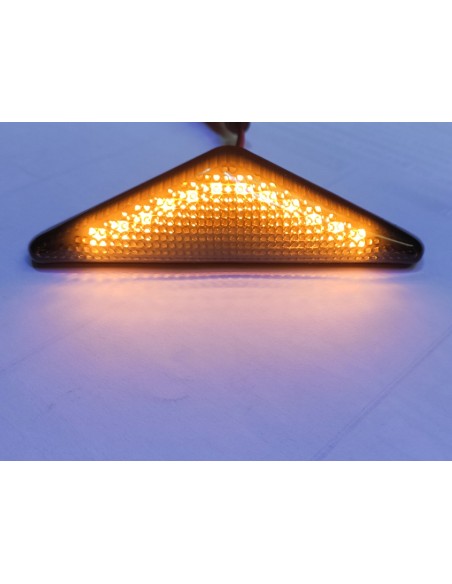 Kit Freccia Laterale a Led Side Marker Lente Nero Fume Luce Arancione Per Ford Focus MKI Mondeo MK3 1065645