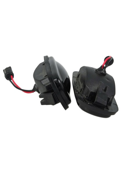 Kit Freccia Laterale a Led Side Marker Lente Nero Fume Luce Arancione Per Land Rover Discovery 2 Freelander 1 XGB100310L