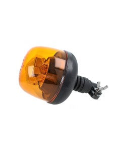 Lampada Luce Lampeggiante Led Rotante Strobo Arancione Magnetico 12V 24V Segnalazione Emergenza Per Auto Trattore Omologato E9 2