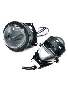 Kit Lenticolare Full Led Proiettore Bi-Led 3 Pollici 45W Universale Retrofit Compatibile Hella 5