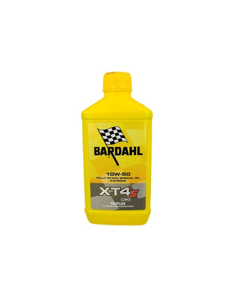BARDAHL Moto XT4-S C60 10W50 Lubrificanti Olio Motore Moto 4 Tempi 1 LT