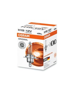 Lampada Alogena Auto H19 12V 60/55W PU43t-3 Originale Osram 64181L Per Kia Forte e Kia Sportage