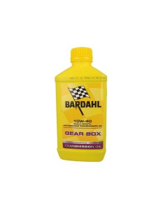 BARDAHL Gear Box 10W40 Lubrificante Cambio Moto Scooter API SG JASO T903:2006 MA 1 LT