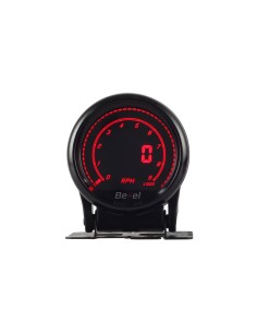 Manometro Digitale LCD Contagiri RPM Gauge 52mm 12V Auto Doppio Ingresso Alimentazione 10 Colori Remote Controllo Bottone 2