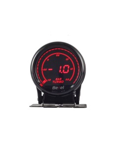 Manometro Digitale LCD Pressione Olio BAR Oil Press Gauge 52mm 12V Auto Doppio Ingresso Alimentazione 10 Colori Remote Controllo 2