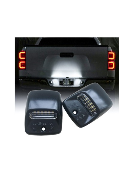 Kit Luci Targa Led Toyota Tacoma 2005-2015 Tundra 2000-2013 Canbus Bianco 6000K 12V 5W No Errore