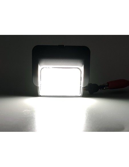 Kit Luci Targa Led VW Polo 6N 1994-1999 Canbus No Errore Bianco 6000K 12V 5W