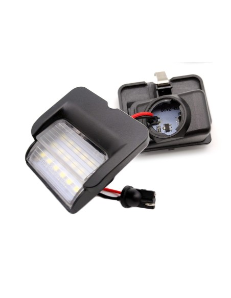 Kit Luci Targa Led VW Polo 6N 1994-1999 Canbus No Errore Bianco 6000K 12V 5W