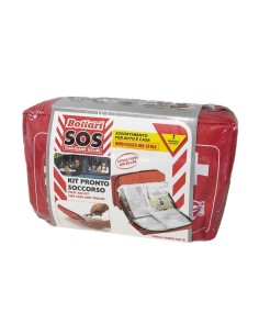 Kit Pronto Soccorso Morbido Con Zip e Velcro Per Uso In Auto Furgone e Casa
