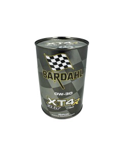 BARDAHL Moto XT4-R C60 Racing 39.67 0W30 Olio Motore Moto 4 Tempi 1 LT