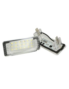 Kit Luci Targa Led Per Mercedes Benz Sprinter Dodge OEM 9018200156 Canbus Bianco 12V 5W 2