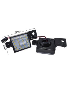 Kit Luci Targa Led Chevrolet Silverado 1500 2014-2018 OEM GM2875100 Canbus Bianco 12V 5W