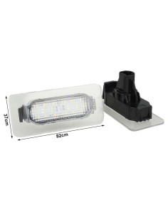 Kit Luci Targa Led Toyota Corolla Dopo 2014 OEM S030418 Canbus Bianco 12V 5W