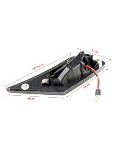 Kit Freccia Laterale a Led Side Marker Lente Nero Fume Luce Arancione Per Subaru BRZ Toyota GT86 FT-86 Scion FR-S OEM SU003-0254 2