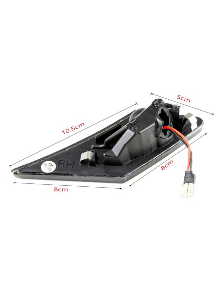 Kit Freccia Laterale a Led Side Marker Lente Nero Fume Luce Arancione Per Subaru BRZ Toyota GT86 FT-86 Scion FR-S OEM SU003-0254